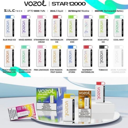 vozol star 12000 Puffs